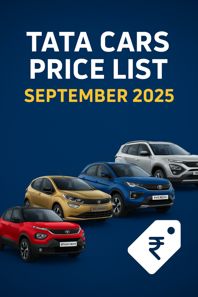 tata cars price list 2