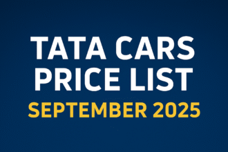 Tata cars price list india